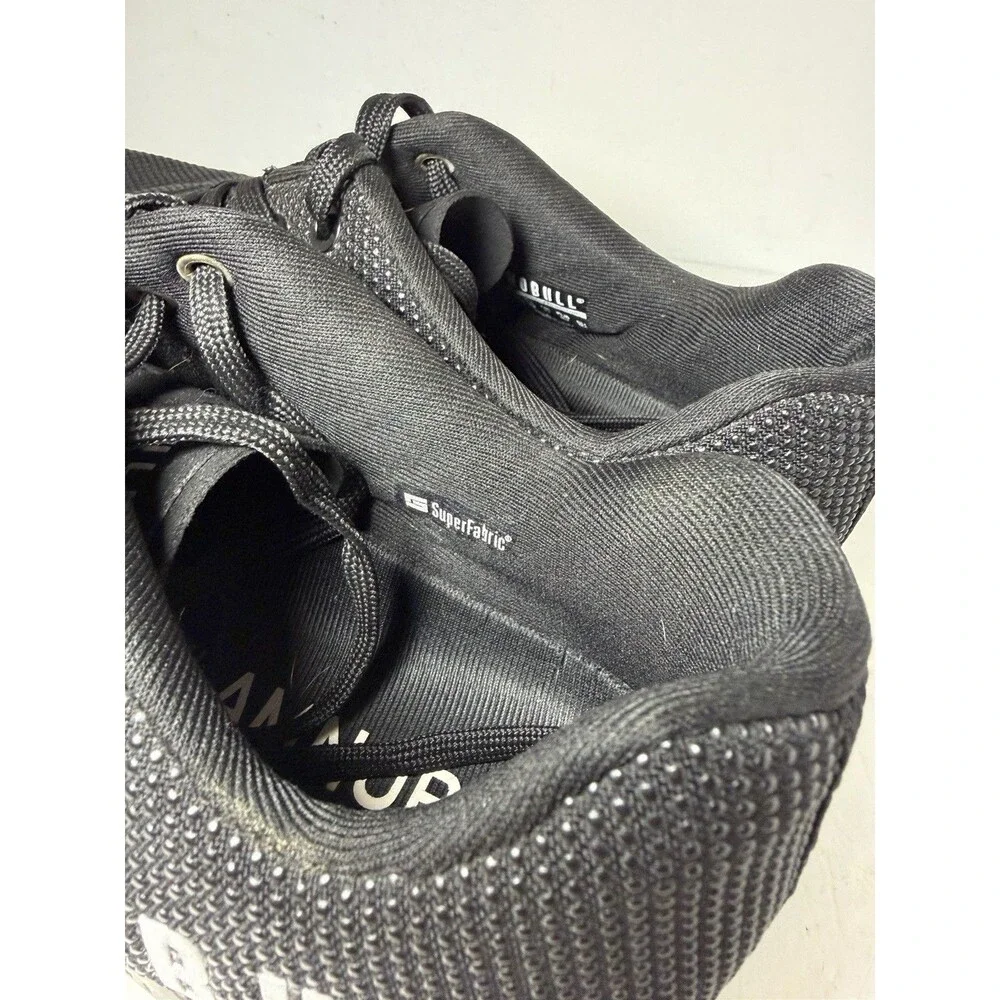 NoBull Shoes Mens 10.5 Outwork Edge Black Impact Athletic CrossFit Sneaker Ws 12